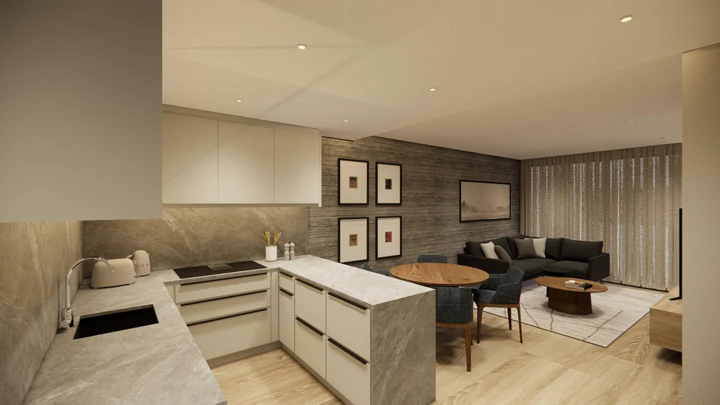 Casa a schiera nuova esclusiva con 3,5 stanze, smart home e giardino privato - Foto 4 di 13