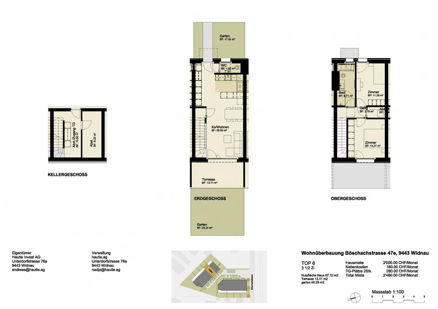 Casa a schiera nuova esclusiva con 3,5 stanze, smart home e giardino privato - Foto 13 di 13