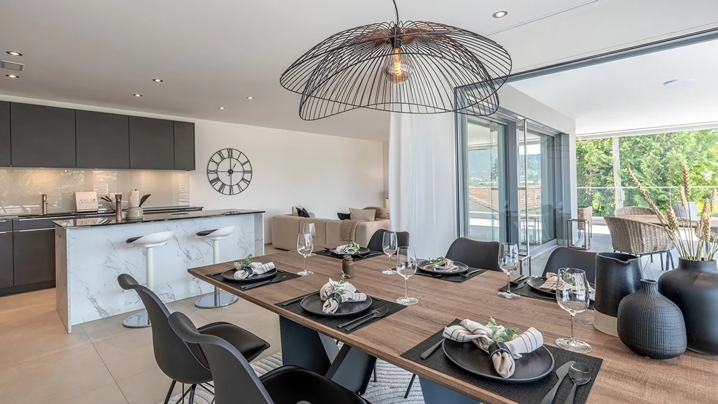 Appartamento 4½ camere ultra moderno con grande terrazza - Foto 8 di 21