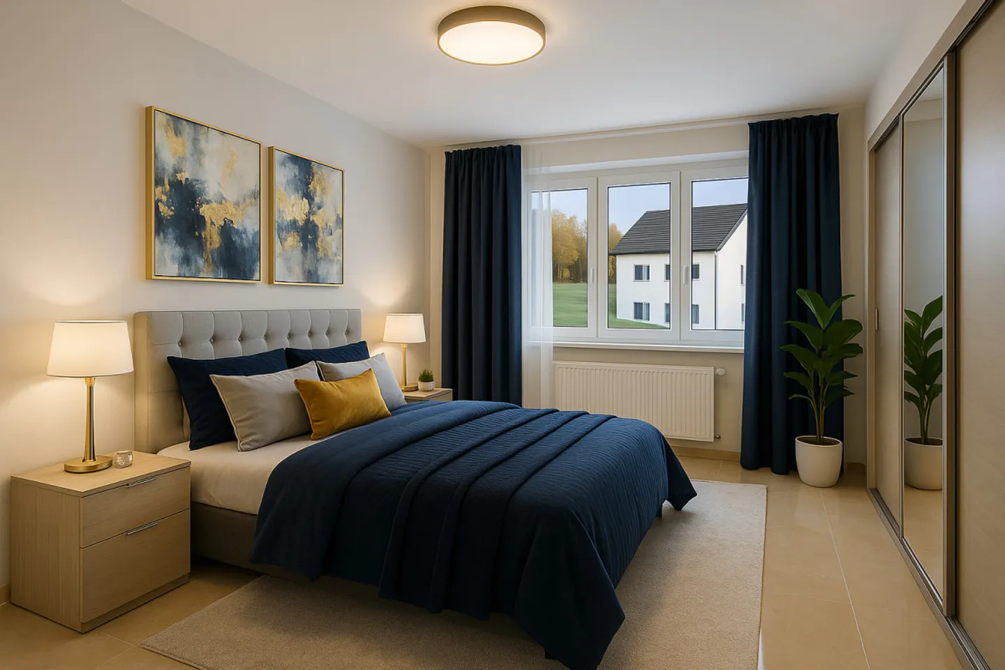 Charmant appartement rénové de 3 pièces  calme, confort et élégance - Photo 1 sur 5