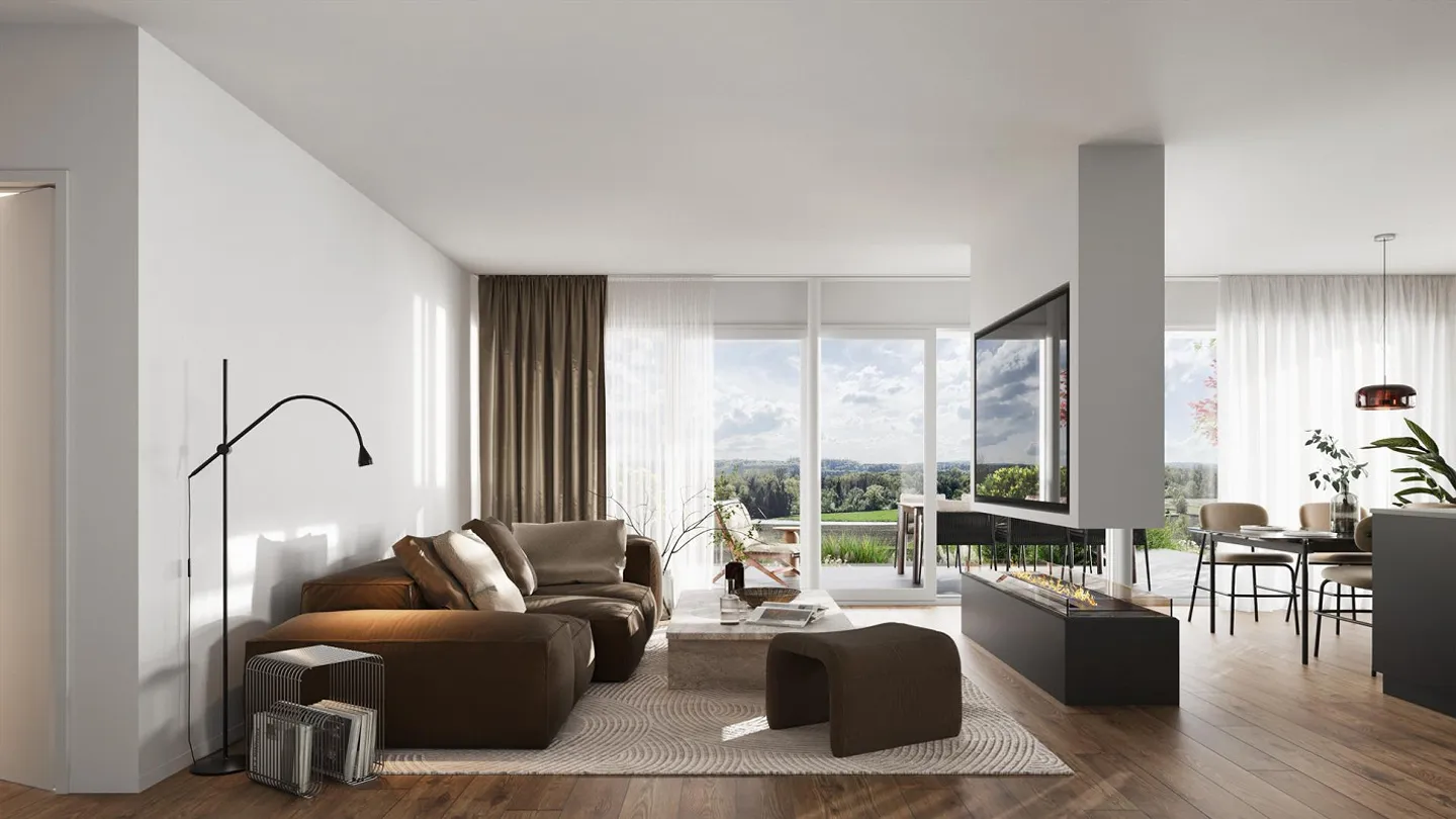 Exklusive Terrassenhäuser in Eggenwil – Wohnen im Eigentumsstandard nahe Zürich - Foto 1 von 12