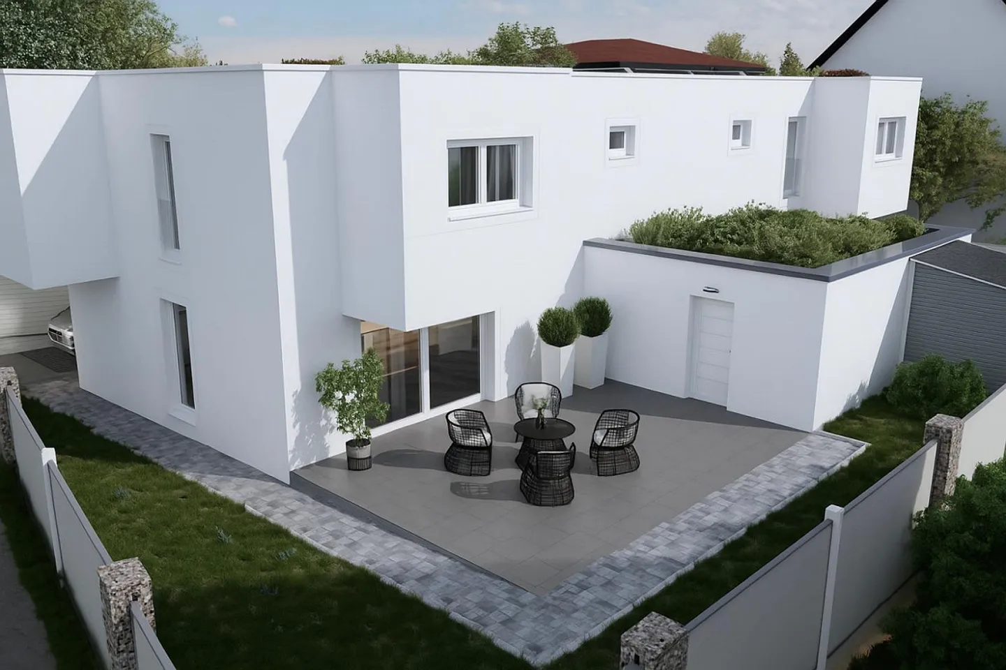 Neue 4.5-Zimmer Doppelhaushälften - Foto 1 von 2