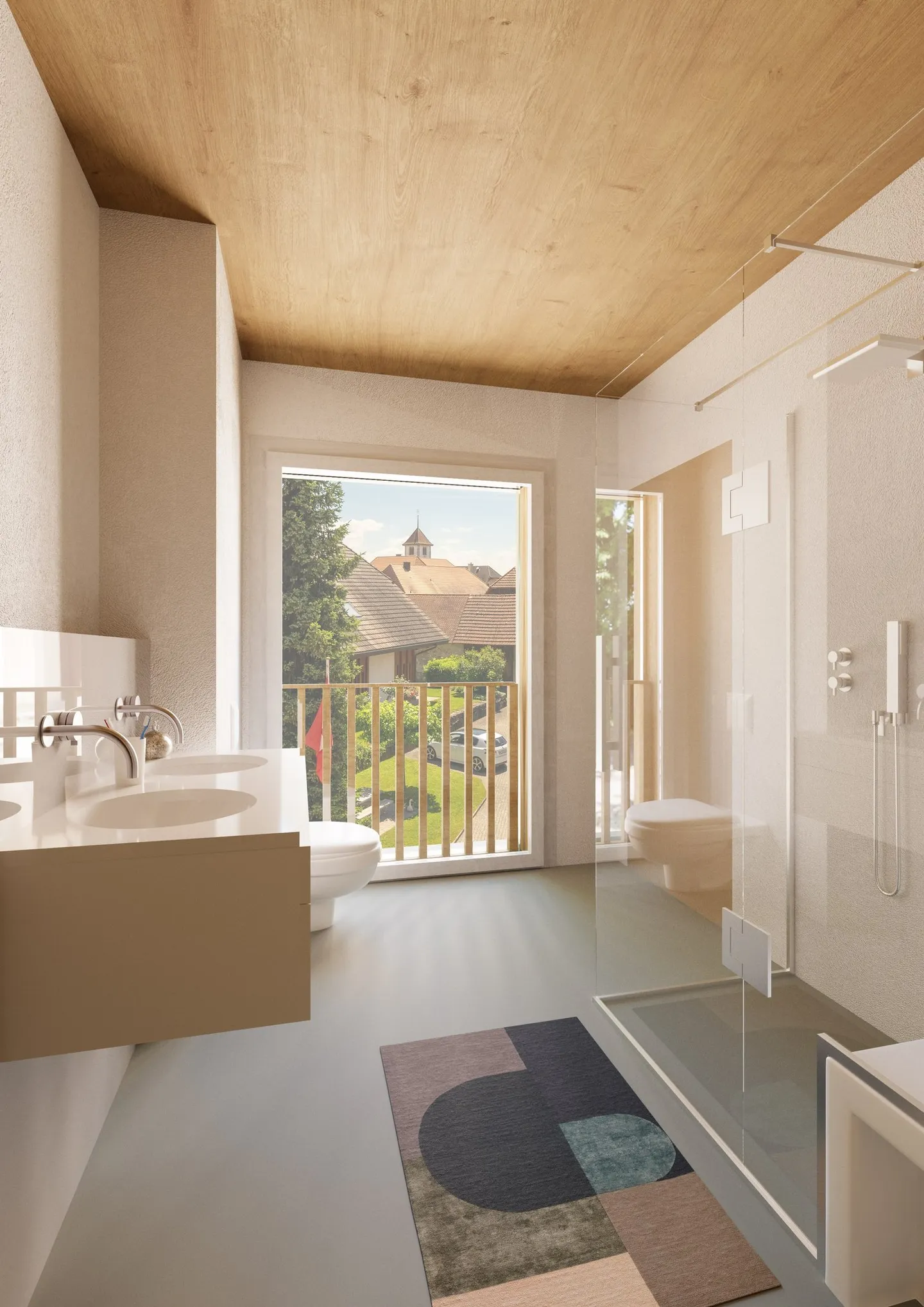 Ultimo appartamento di nuova costruzione nella casa in legno consolidata nel cuore del Seeland bernese - Foto 4 di 7