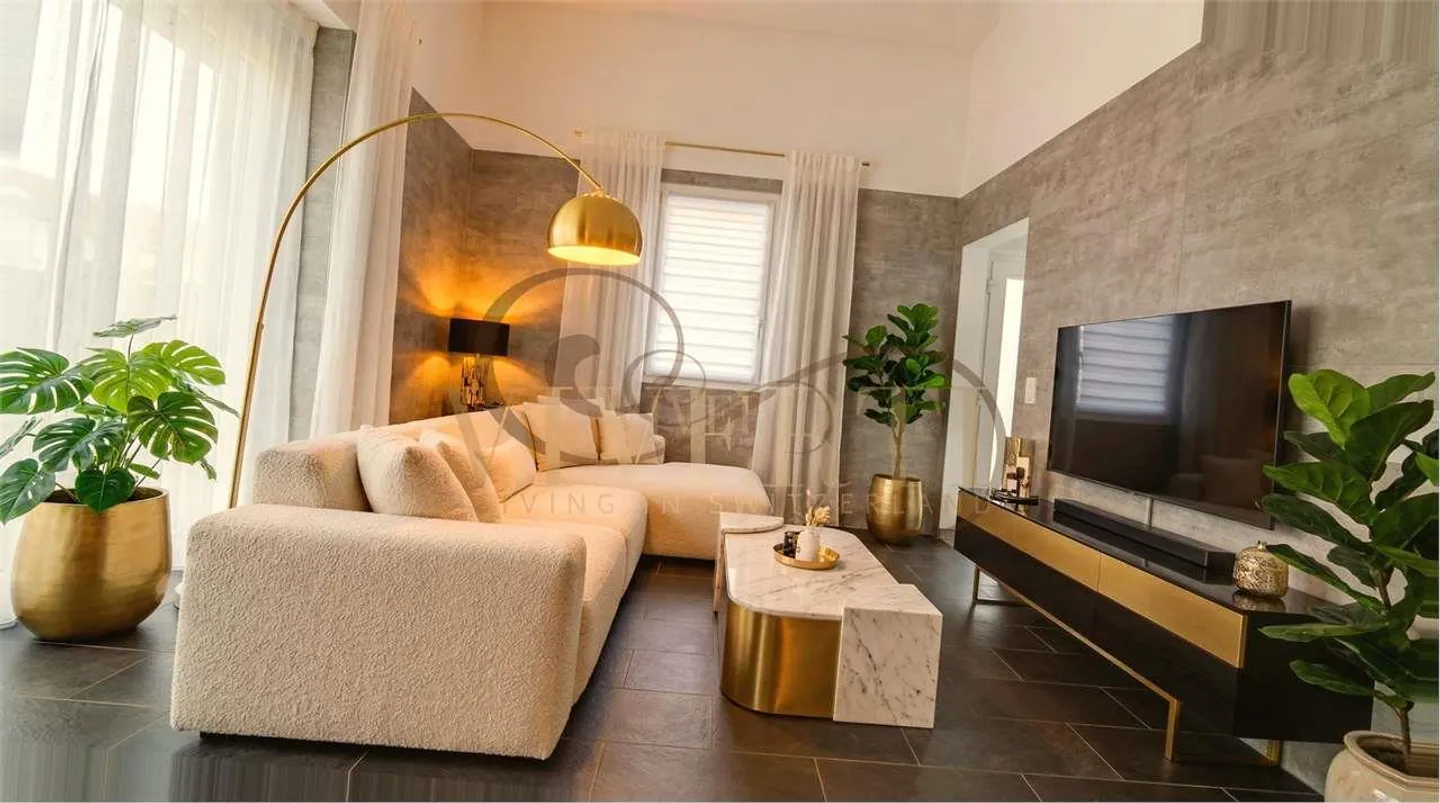 Ein Nest im Himmel: 4,5-Zimmer-Penthouse mit Kamin und Aussicht - Foto 9 von 13