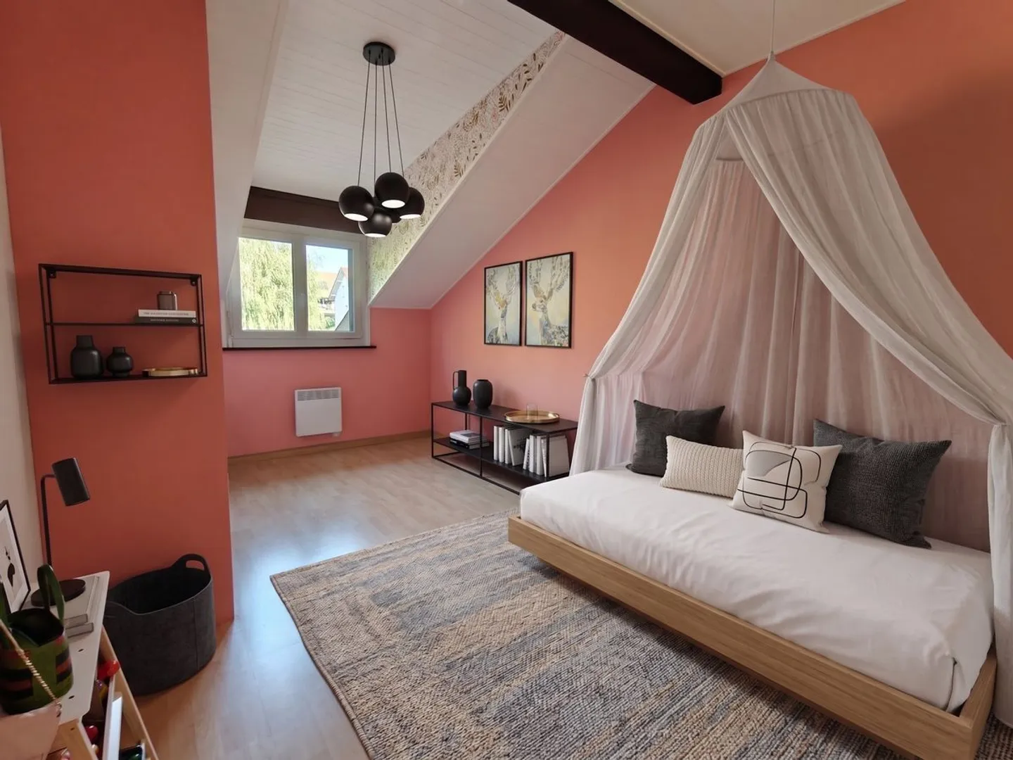 Duplex de 4,5 pièces au rez supèrieur et dernier étage - volumes, calme et verdure - Foto 8 di 8