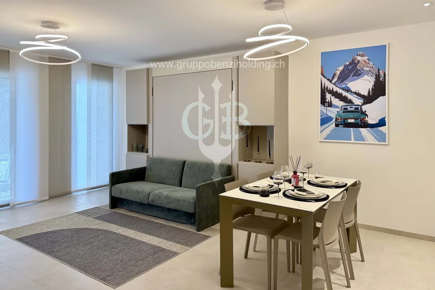 DIRECTLY FROM THE PROMOTER - Giubiasco - 1.5 rooms with garden - Photo 14 of 20