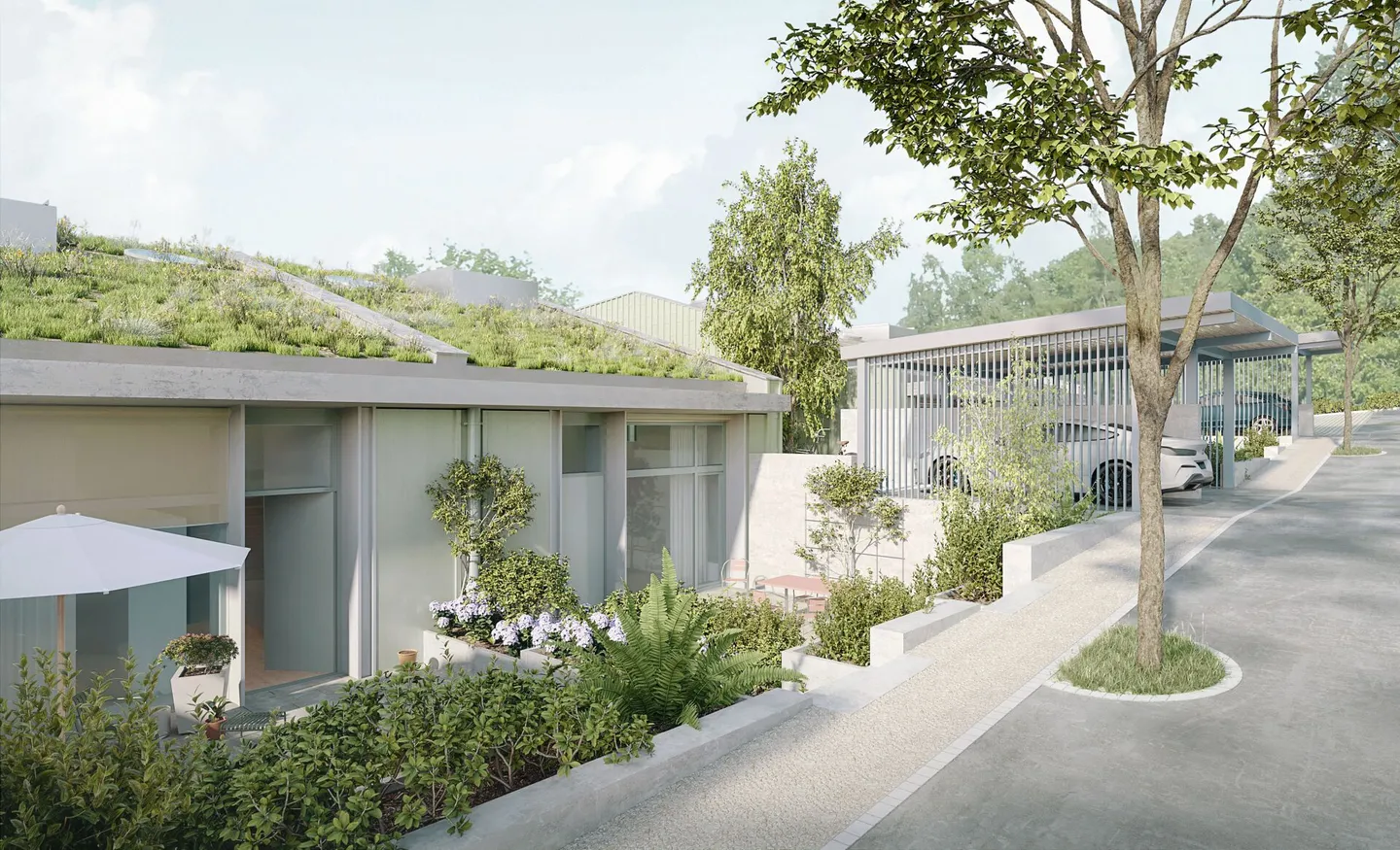 Ihre letzte Gelegenheit auf ein exklusives Doppeleinfamilienhaus mit Weitblick - Foto 8 von 9