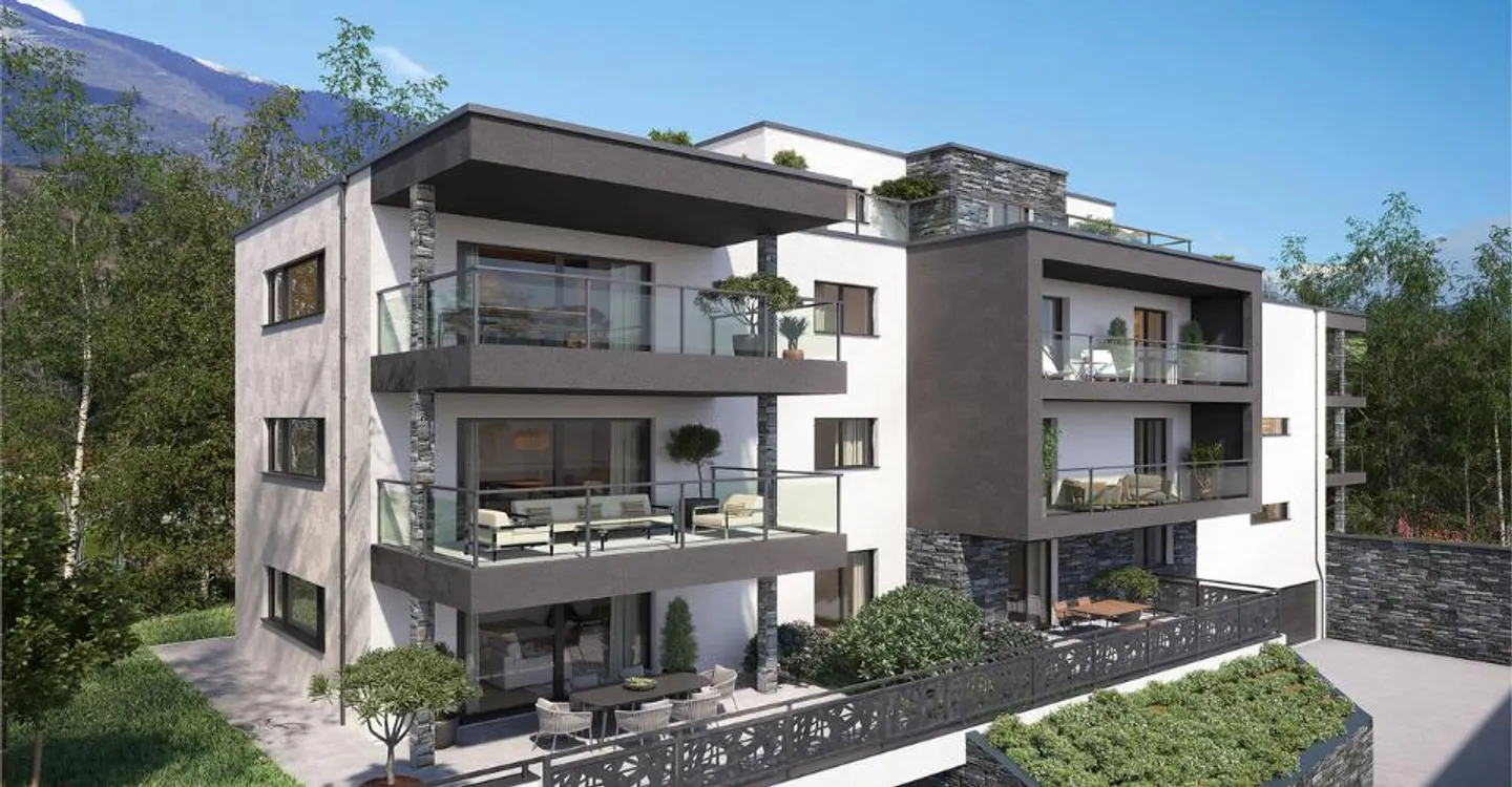 SPLENDIDE APPARTEMENT 4.5 PCES A SALQUENEN - Photo 2 of 4
