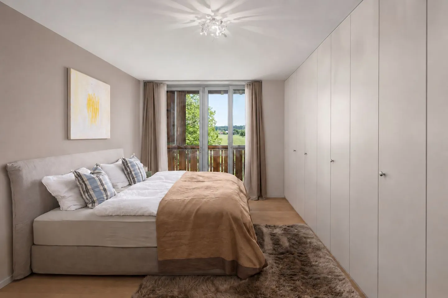 Stilvolles Apartment mit Bergsicht - Foto 6 von 7