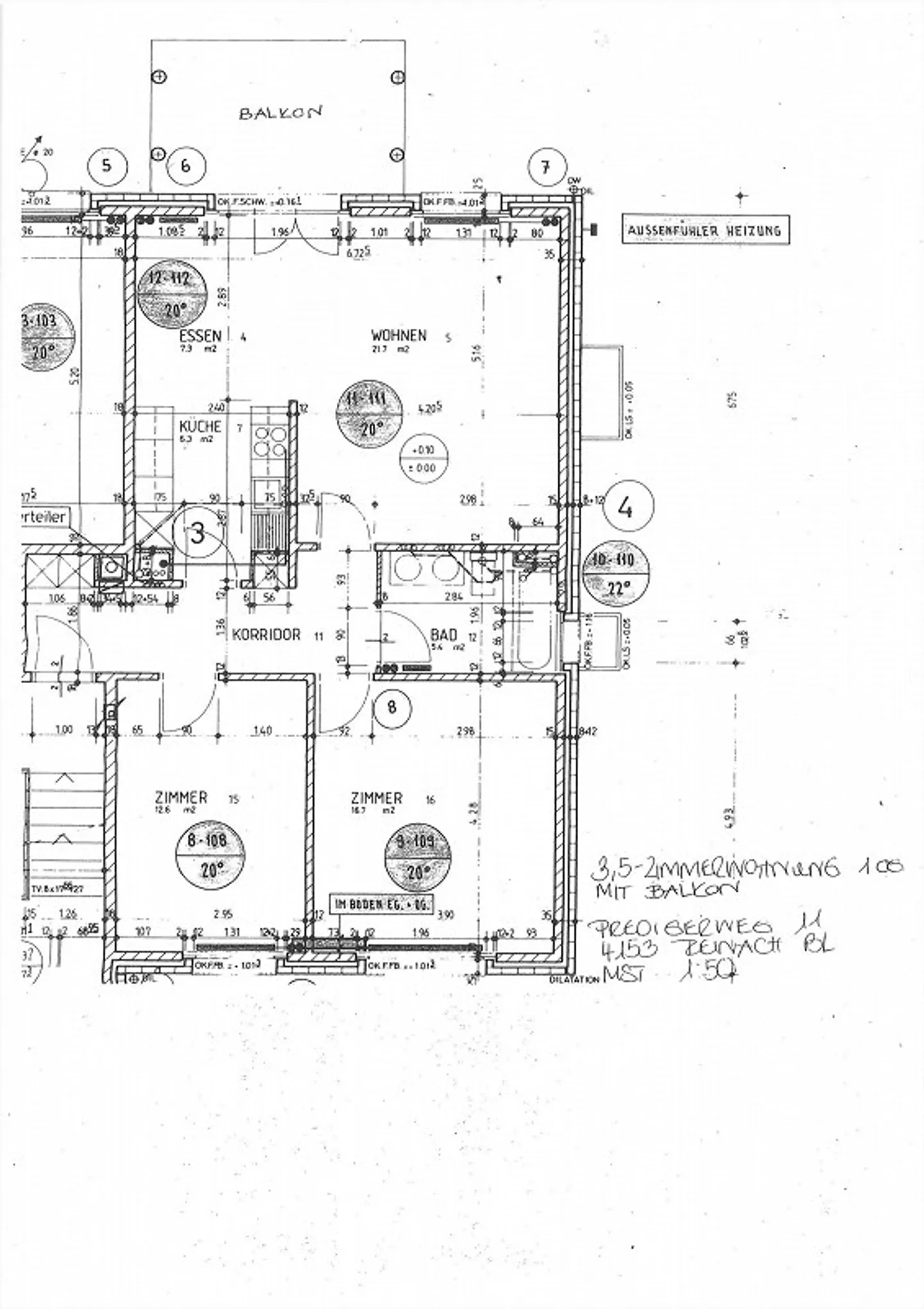 Grosszügige Wohnung nahe Wald - Foto 3 von 3