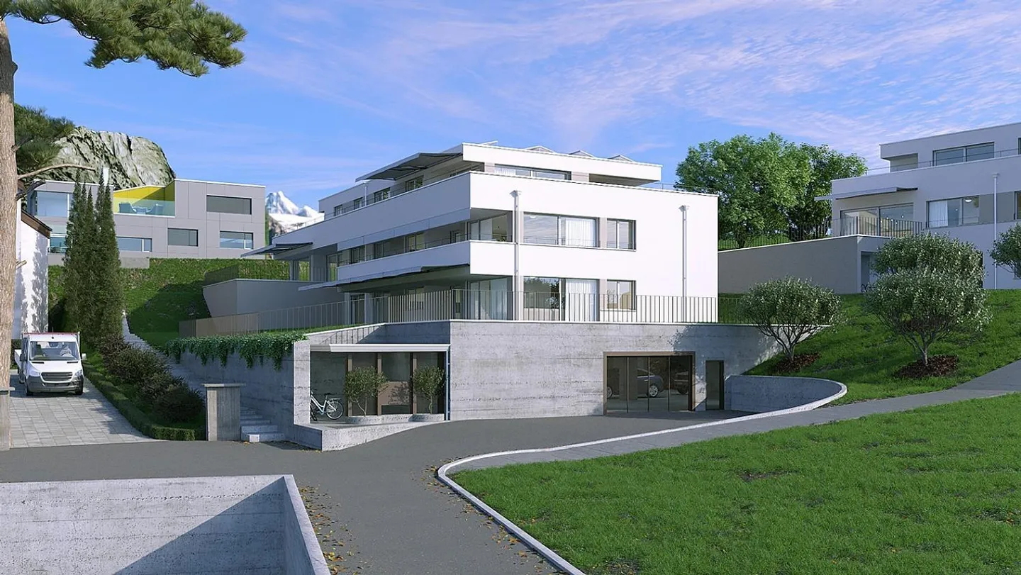 Attractive 4.5-room apartments with balcony and high-quality finish in Brig - Photo 1 of 7