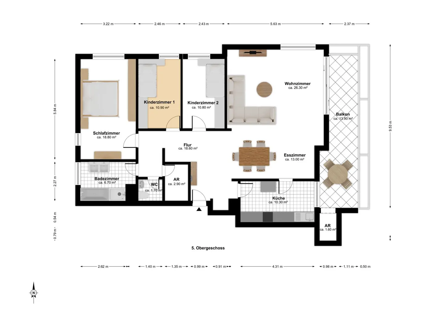 Exclusive 4.5-room apartment in Oftringen - Photo 13 of 13