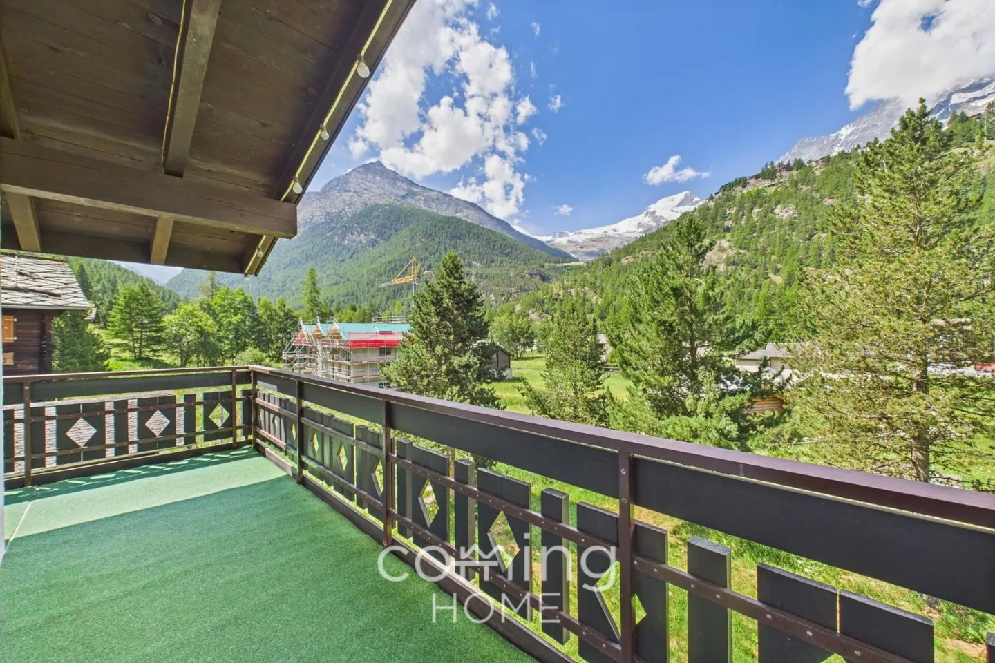 Incantevole appartamento di 2.5 locali a Saas-Grund - Con camino, vista sulle montagne e ampio balcone - Foto 11 di 13
