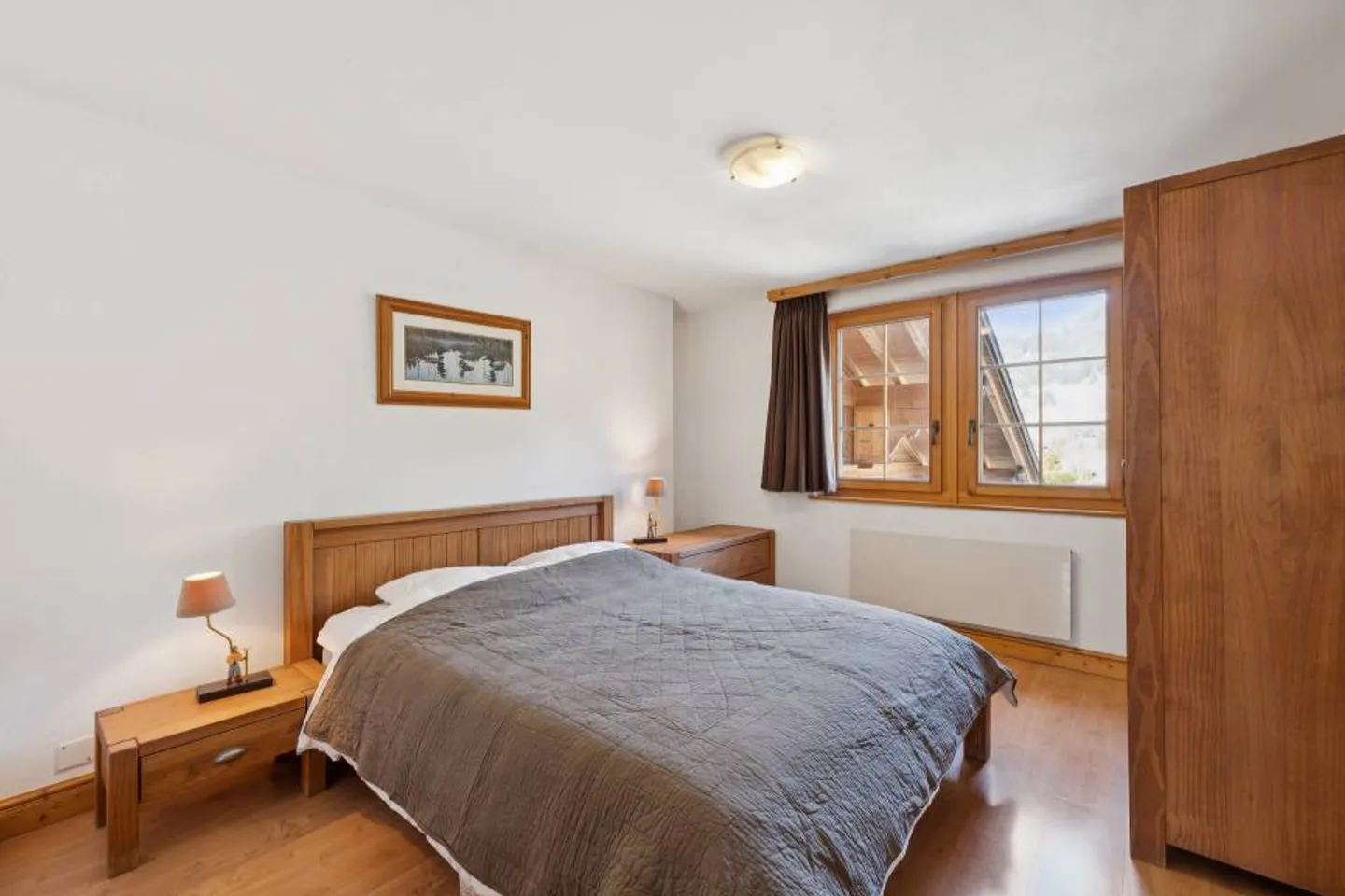 Villars, privileged location 3.5p with charm, large balcony, beautiful - Photo 11 of 13