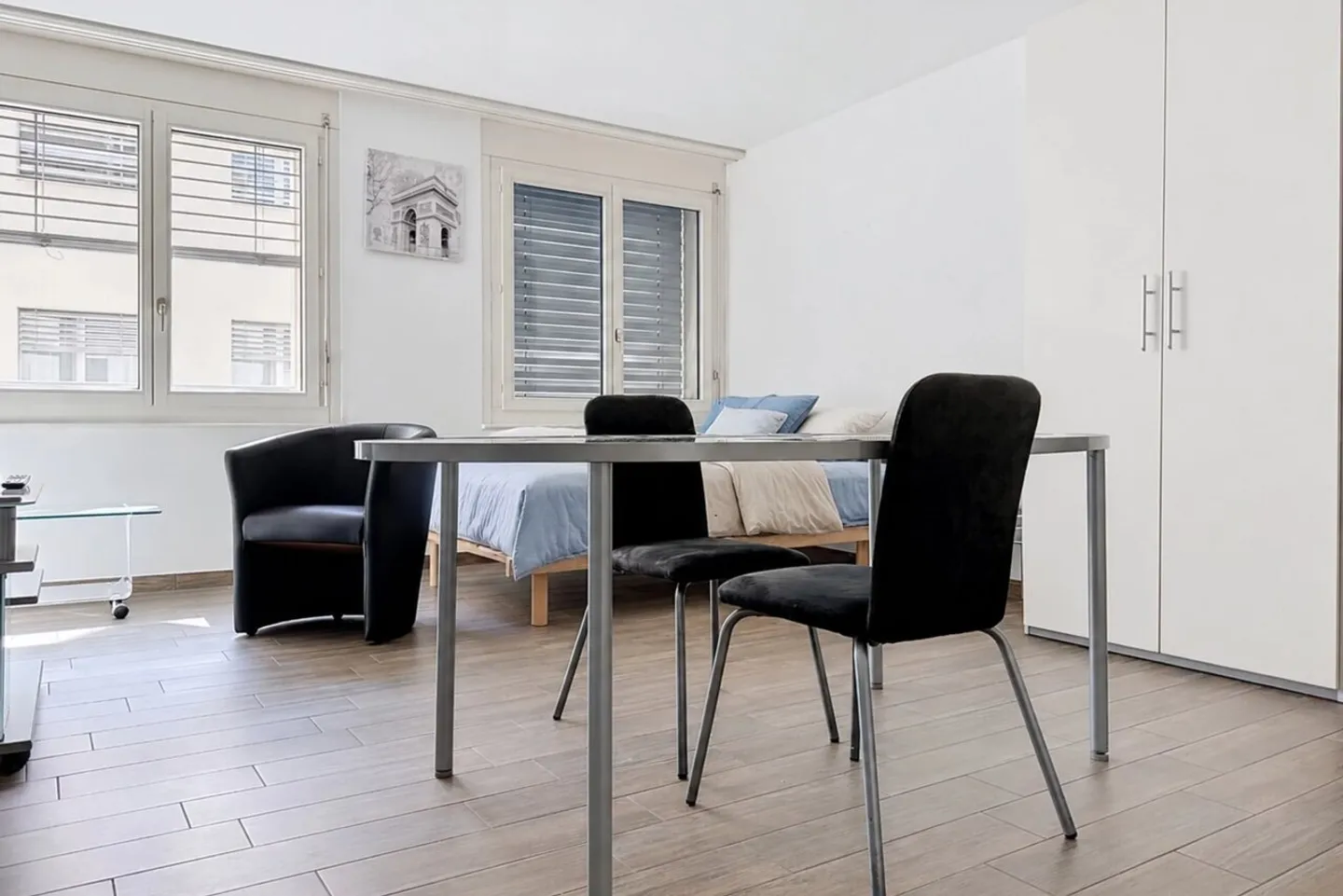 Studio meublé au centre de Sierre - Photo 2 sur 4