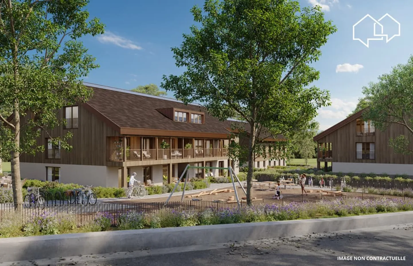 Appartement de 3.5 pièces au 1er étage (bâtiment 2 - lot 6) - Photo 2 sur 10