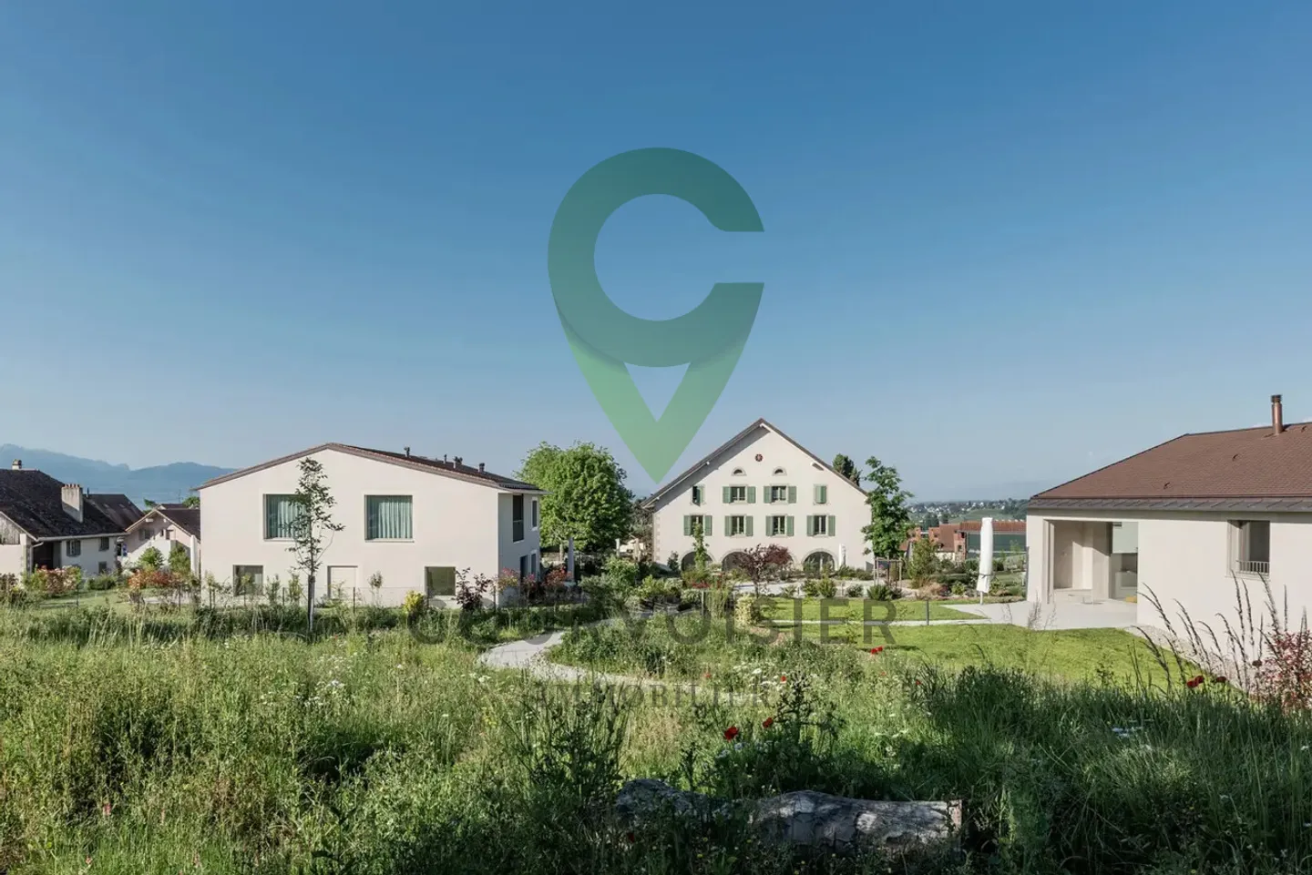 Incantevole appartamento moderno di 2,5 locali nel cuore del vecchio Crissier - Foto 1 di 6