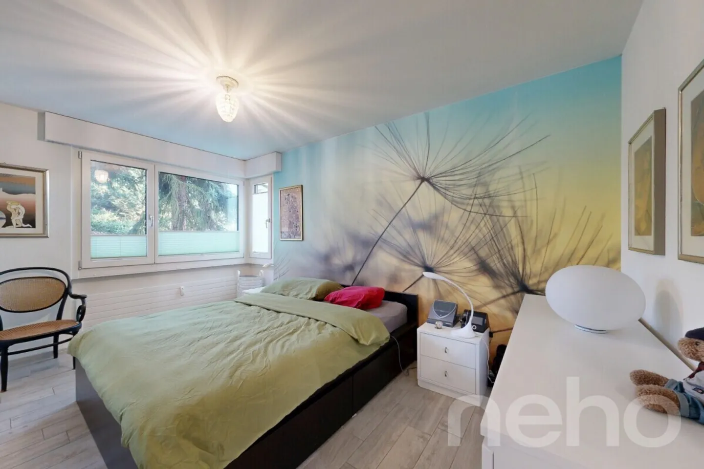 Appartement exceptionnel de 3,5 pièces avec jardin dans un emplacement calme - Photo 7 sur 12