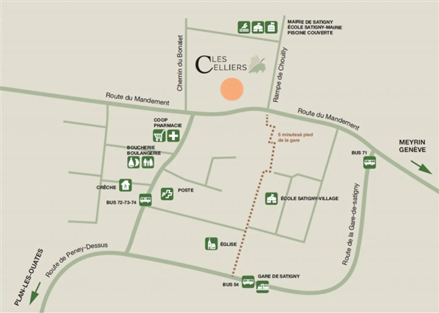 «Satigny - Neues zeitgenössisches und nachhaltiges Viertel» - Foto 2 von 11