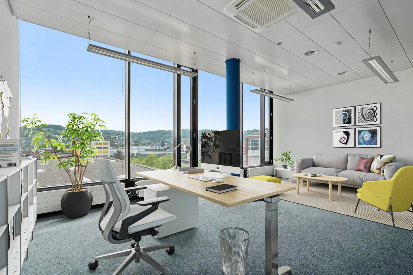 Espace de bureau/commercial représentatif avec vue - Photo 1 sur 13