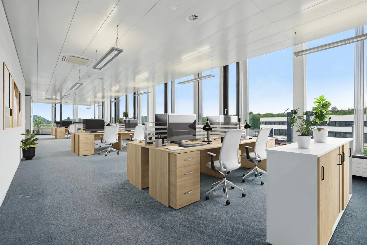 Espace de bureau/commercial représentatif avec vue - Photo 2 sur 13