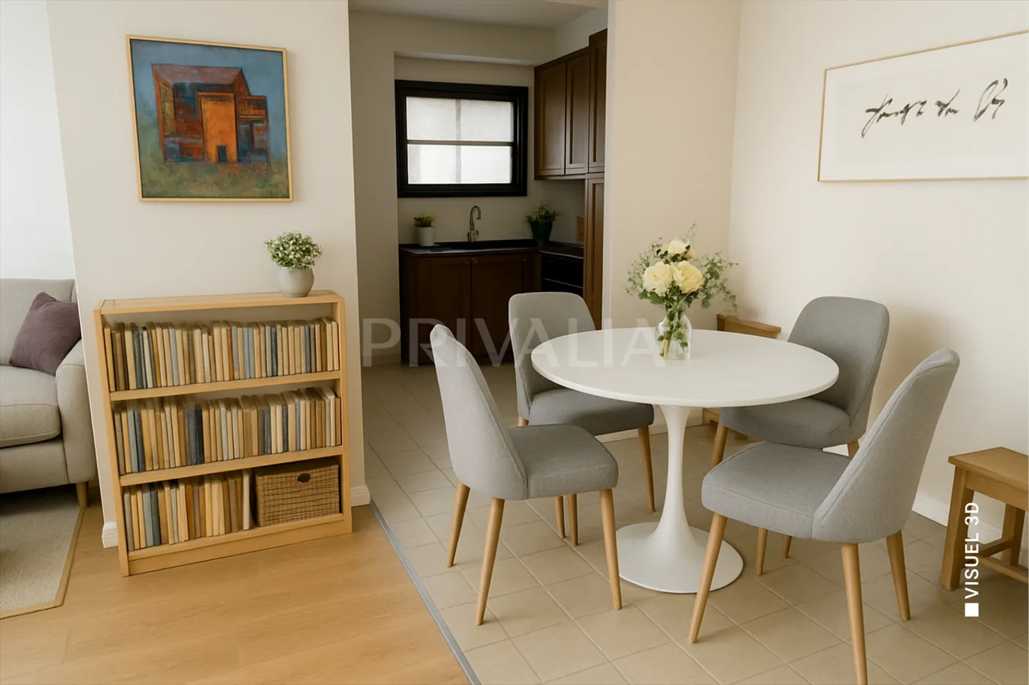 Exclusif : Idéal pour les investisseurs - Appartement de 2 ½ pièces avec 62 m² et deux balcons - Photo 4 sur 7