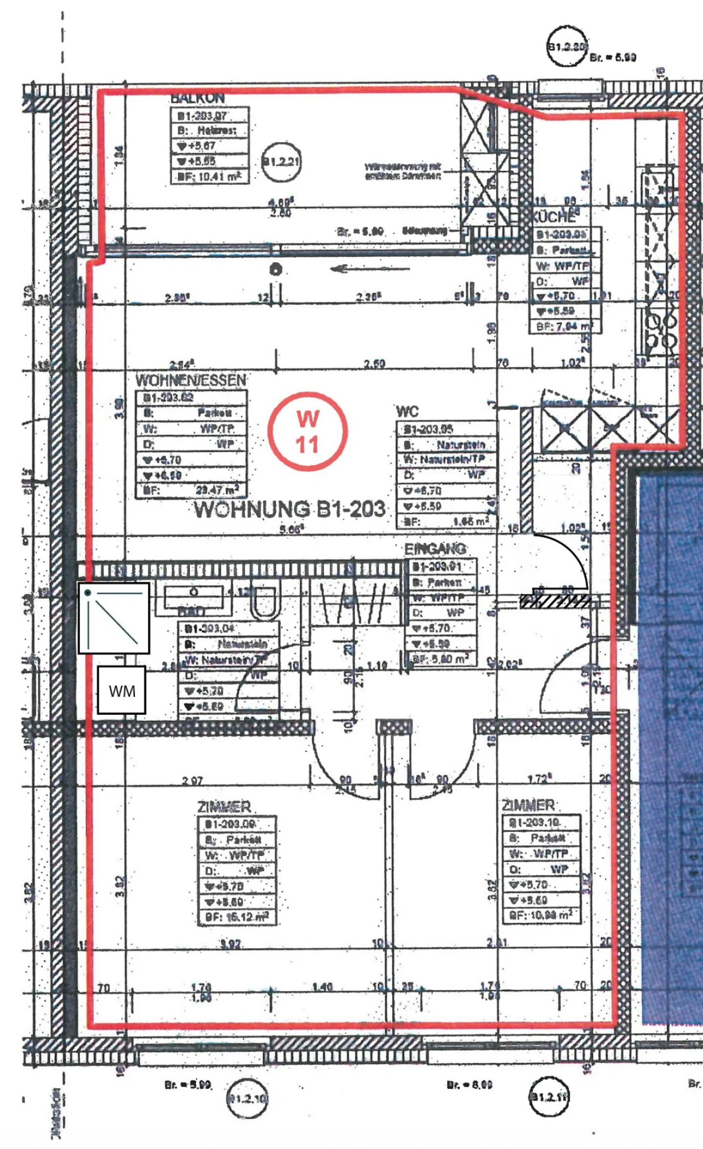 Appartement moderne de 3,5 pièces dans un emplacement privilégié à Ettingen - Photo 8 sur 8