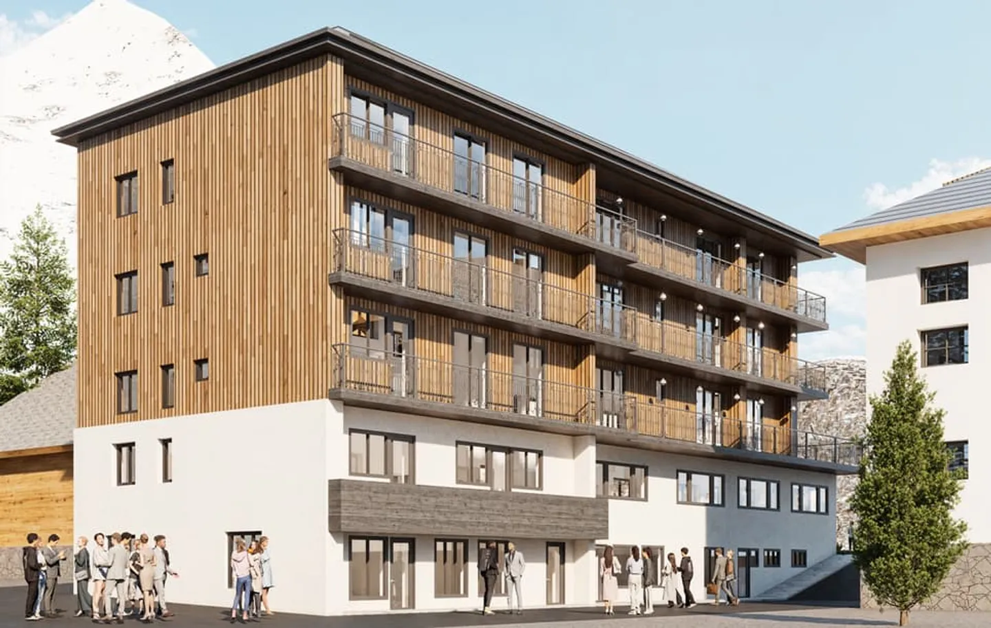 Projet de Rénovation de l'Hôtel Derby - Loèche-les-Bains - Photo 2 sur 13