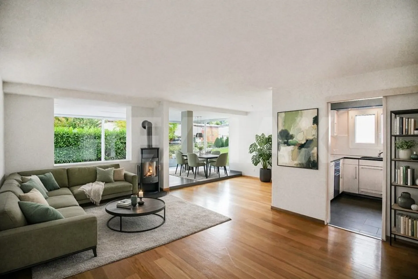 4.5-room apartment with winter garden and communal lawn - Photo 1 of 13