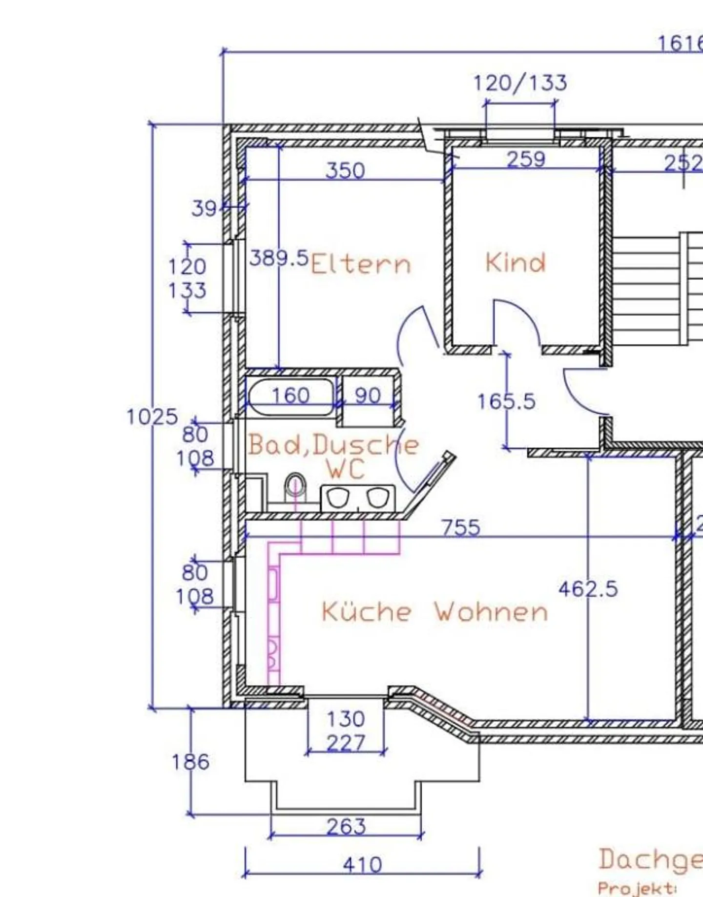 Charmante, helle 3.5-Zimmer-Wohnung mit Balkon & Aussicht (unmöbliert) - Foto 5 von 5