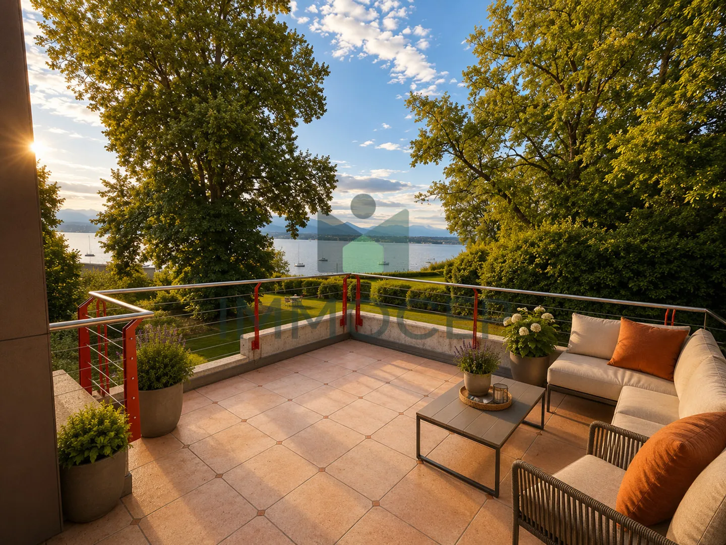 Propriété d'architecte à rénover à Versoix avec accès privé au lac - Photo 4 of 12