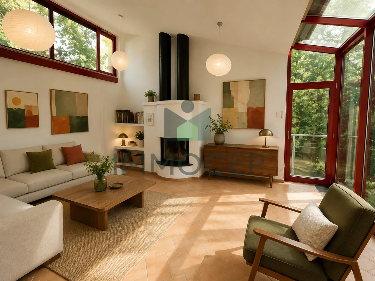 Propriété d'architecte à rénover à Versoix avec accès privé au lac - Photo 5 of 12