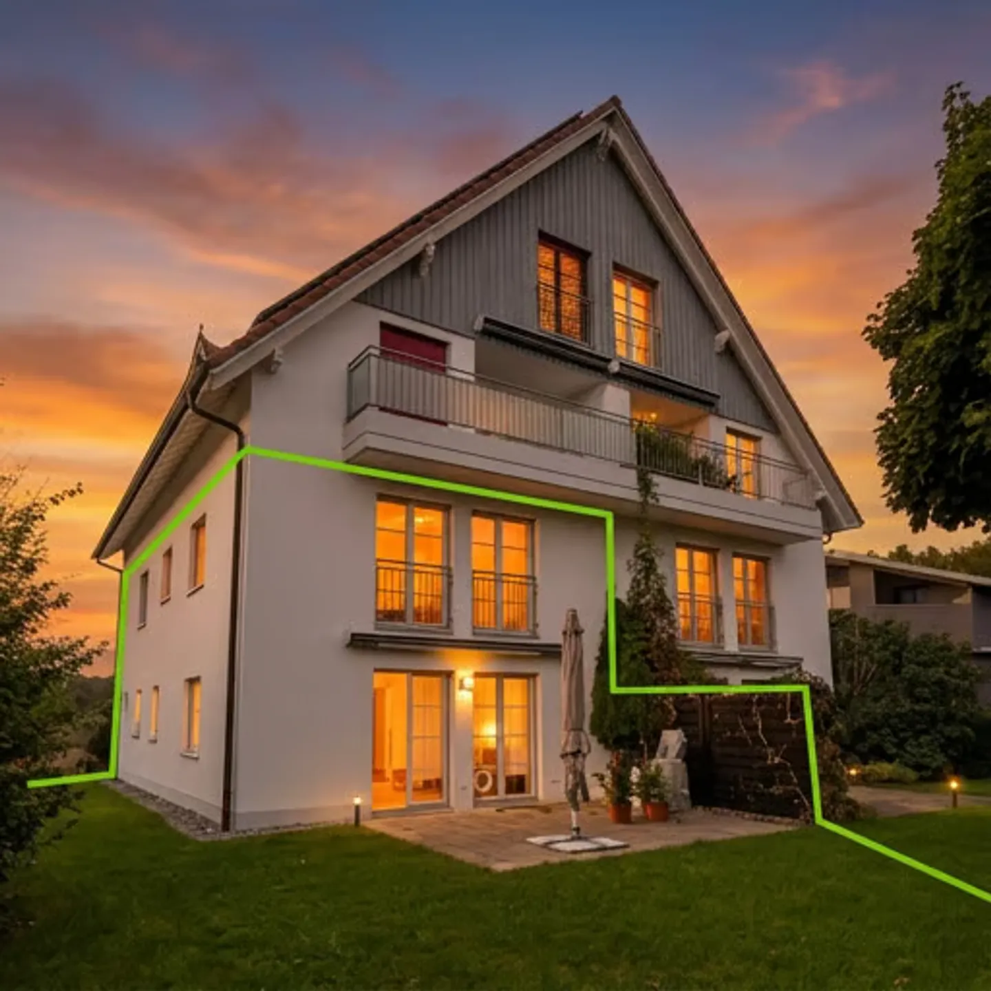 Esclusivo appartamento con giardino su due livelli di 5,5 locali - Foto 1 di 13