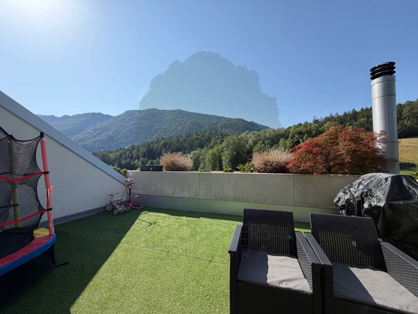 Magnificent renovated 5.5-room apartment with terrace and view - Photo 2 of 50