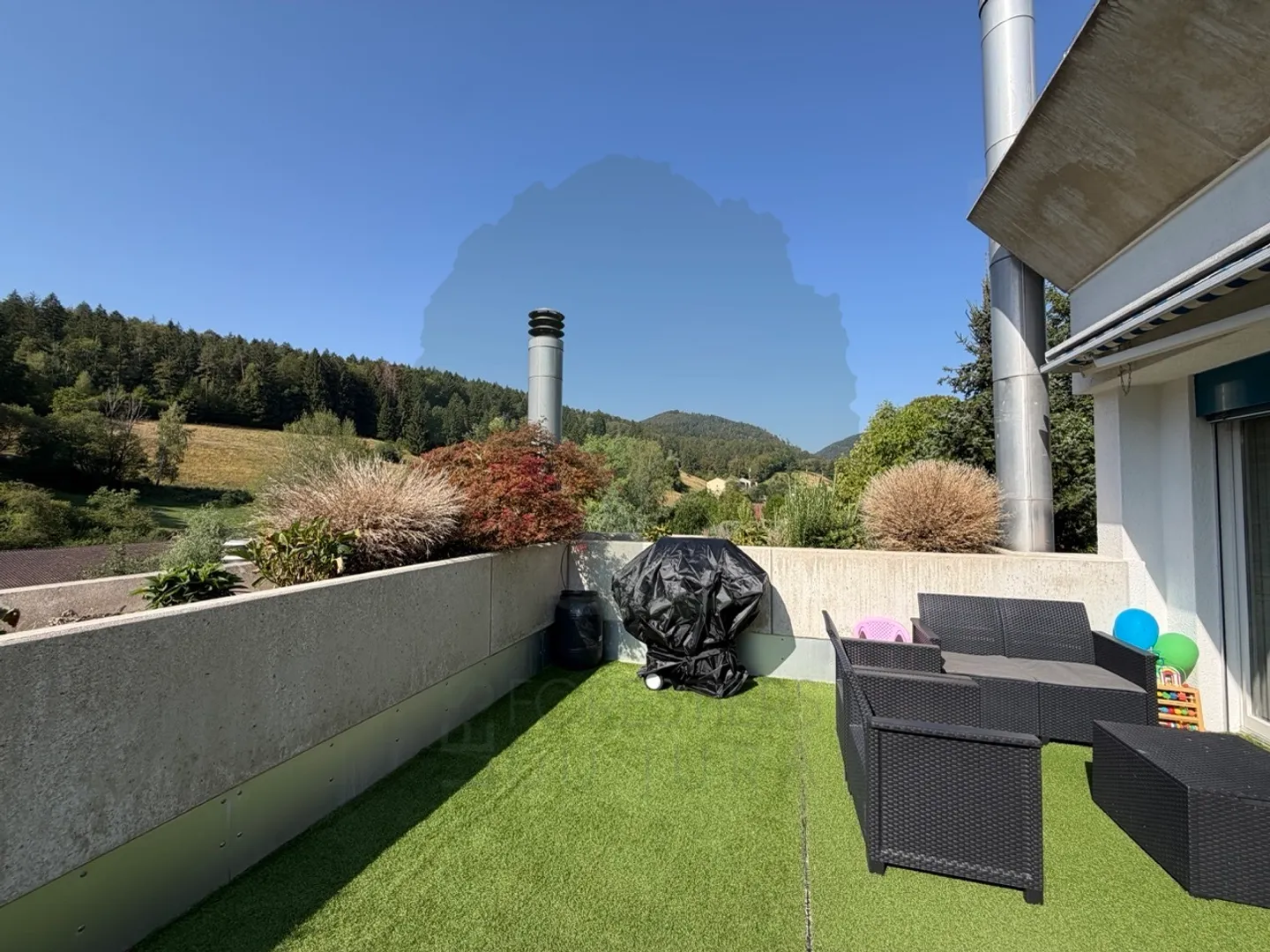 Magnificent renovated 5.5-room apartment with terrace and view - Photo 3 of 50