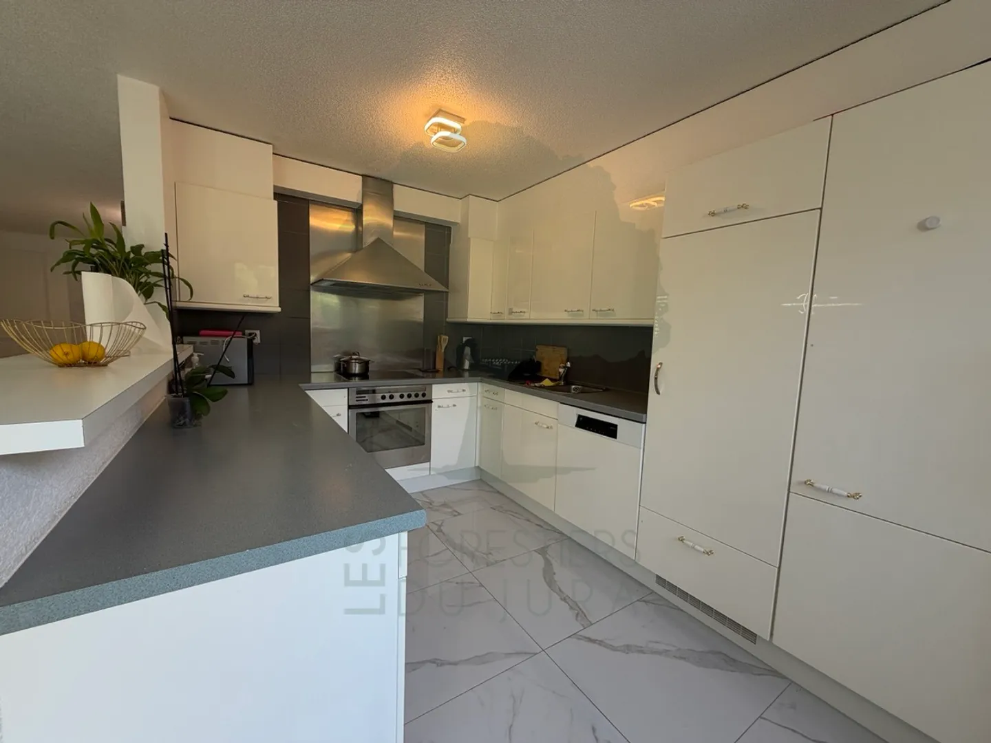 Magnificent renovated 5.5-room apartment with terrace and view - Photo 9 of 50