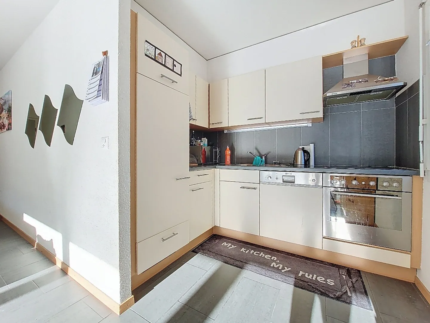 Pont-de-la-Morge, schönes 4.5-Zimmer-Apartment mit 105 m2, Balkon und 2 Parkplätzen - Foto 7 von 23