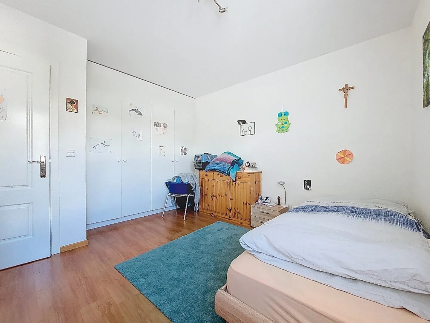Pont-de-la-Morge, schönes 4.5-Zimmer-Apartment mit 105 m2, Balkon und 2 Parkplätzen - Foto 14 von 23