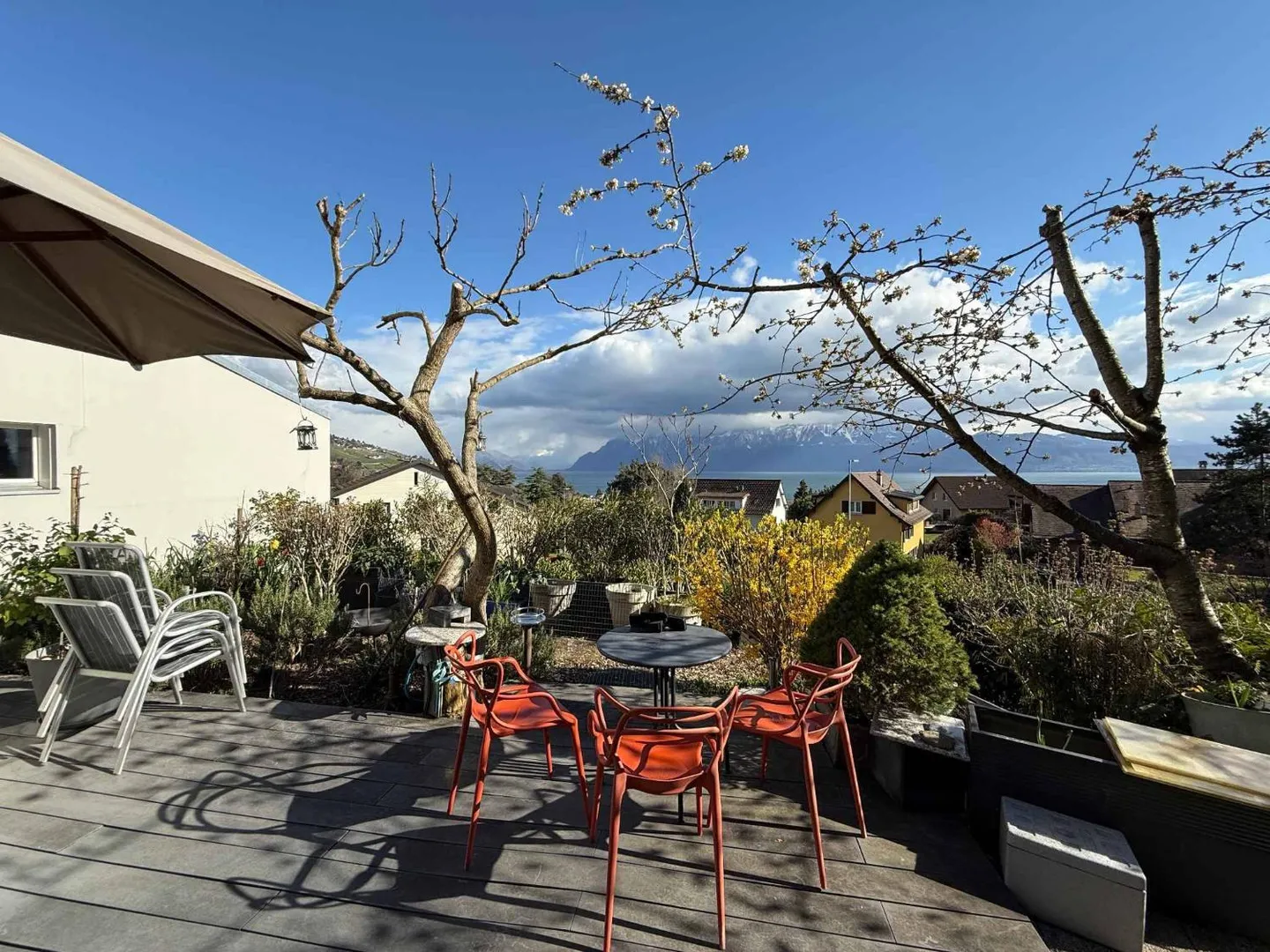 Appartamento con charme e terrazza con vista sul lago a La Conversion (Lutry) - Foto 8 di 9