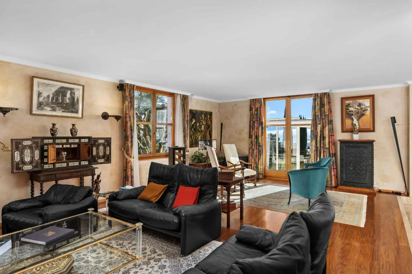 Elegante Villa mit Panorama über den Genfersee und die Alpen - Foto 11 von 13