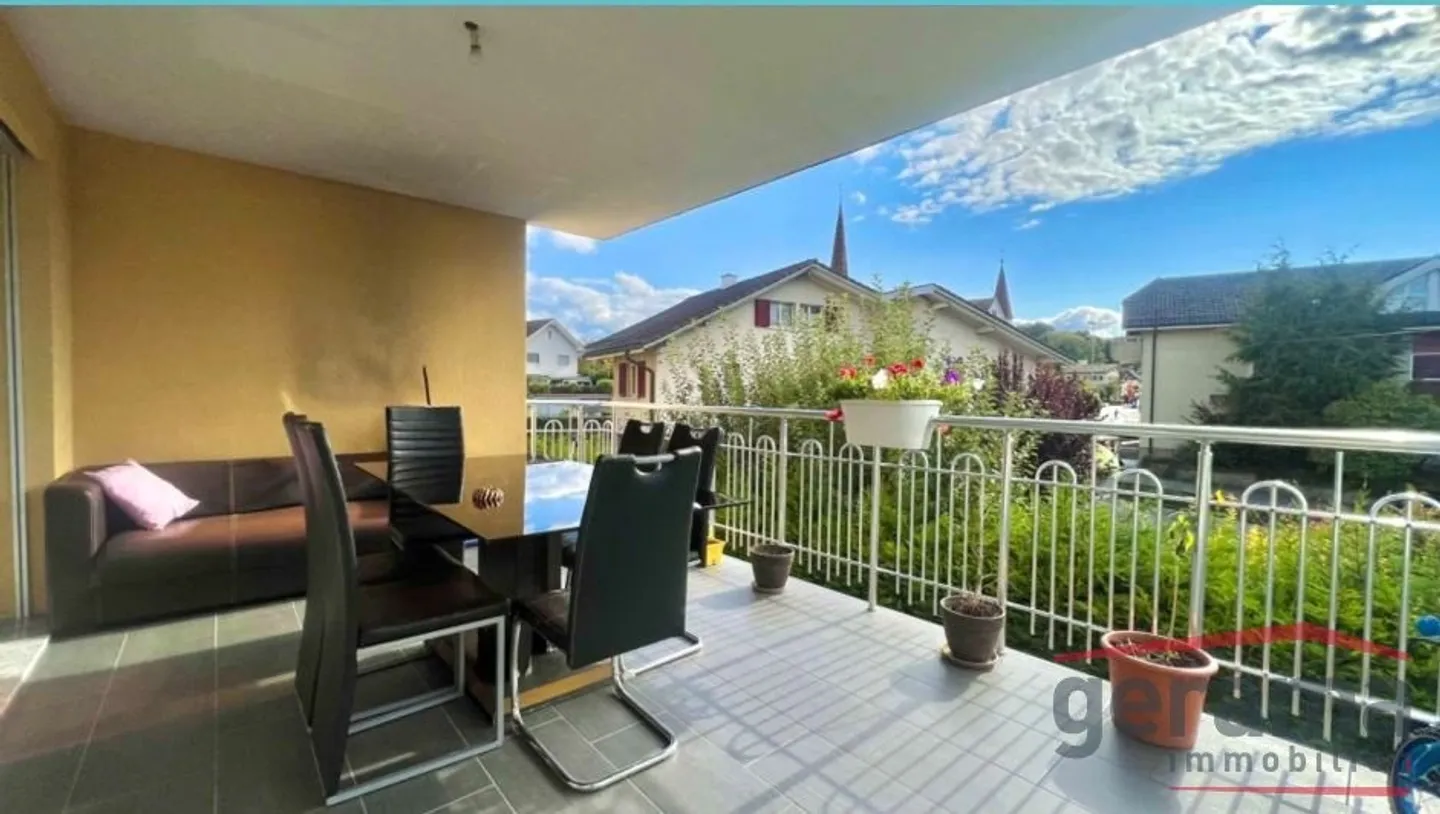 Appartement lumineux de 4,5 pièces à Gurmels ! - Photo 4 sur 5