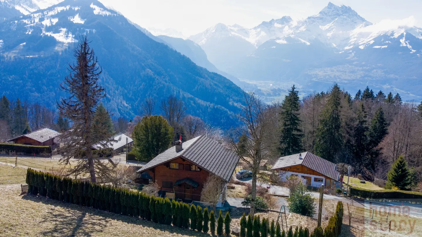 Chalet con vista panoramica a Gryon, comune di Bex - Foto 4 di 28