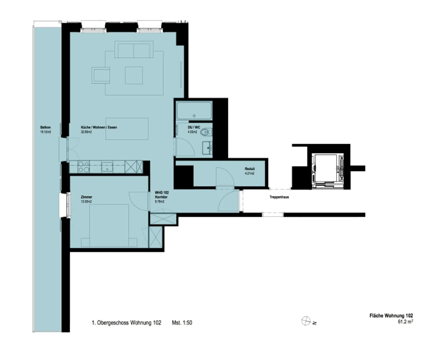 Votre appartement dans le quartier de Wesemlin - Photo 5 sur 5