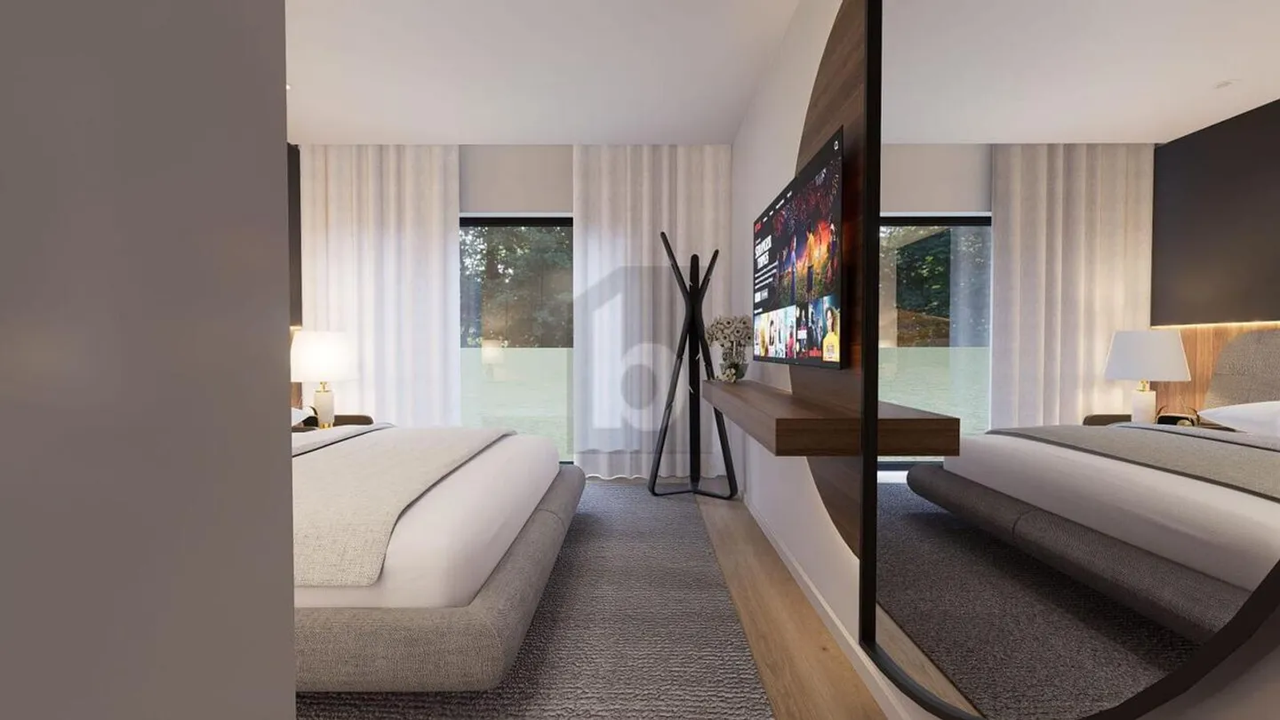 Erstellung einer Doppelhaushälfte mit Studio-Villa B - Foto 4 von 6