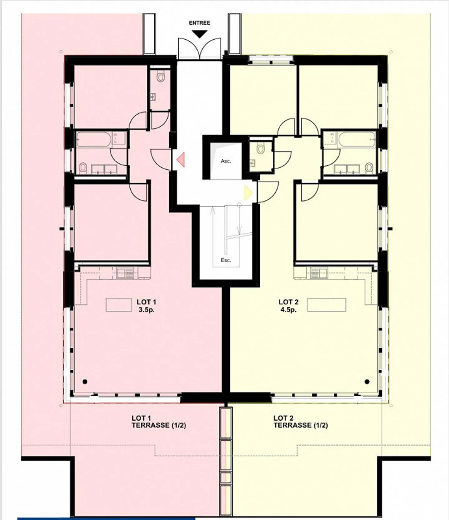 Eleganza & Sole LOT 2: Superbo appartamento 4,5 con terrazza XXL - Foto 6 di 7