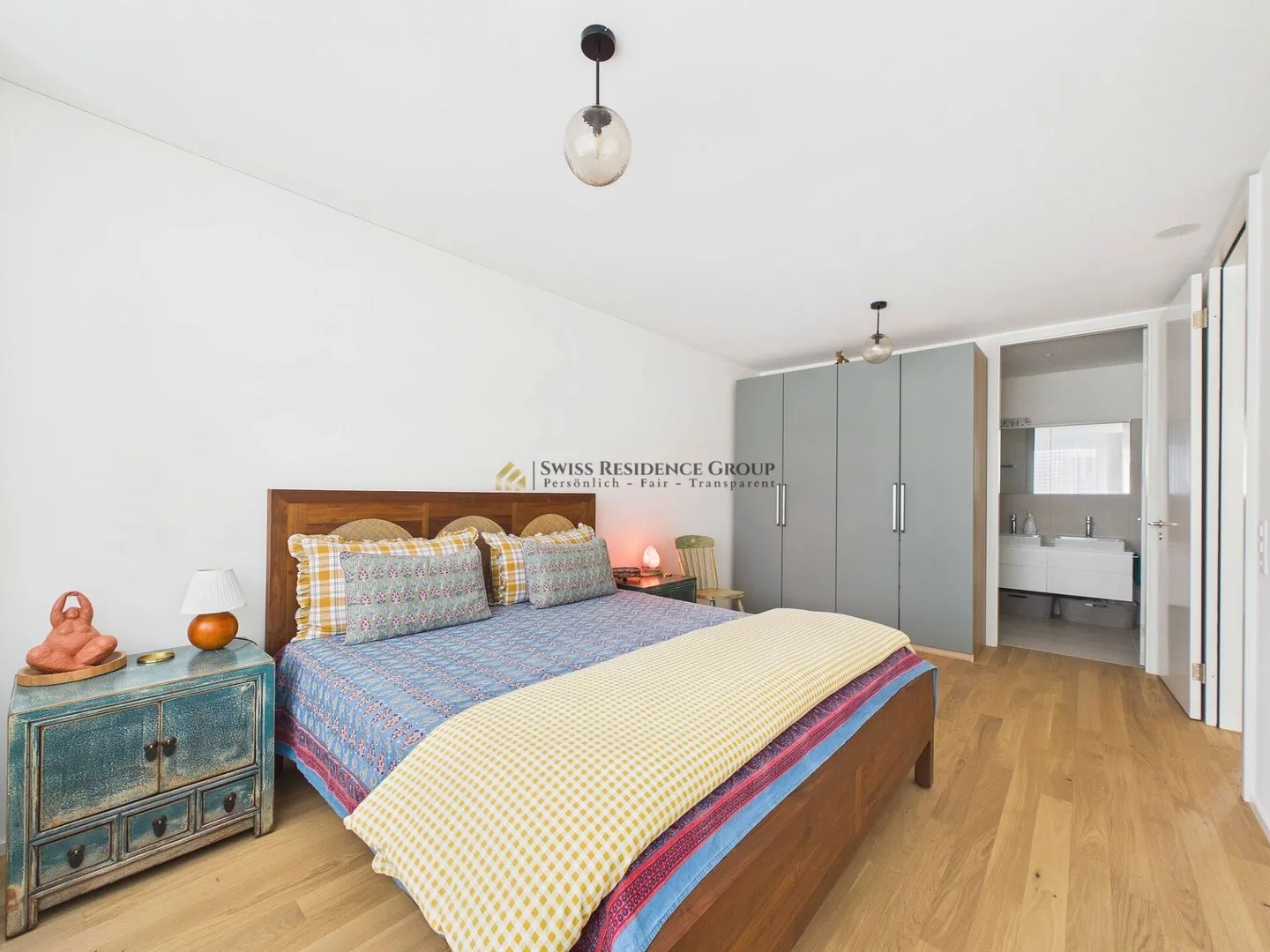 Luminoso appartamento da sogno di 3,5 locali con balcone a Cham - Foto 16 di 20