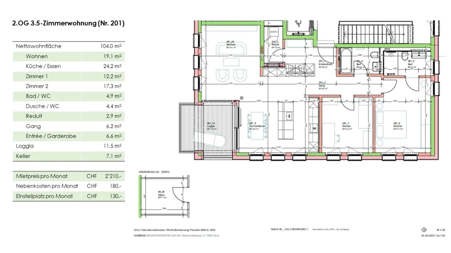 Appartamento in affitto - Foto 2 di 10