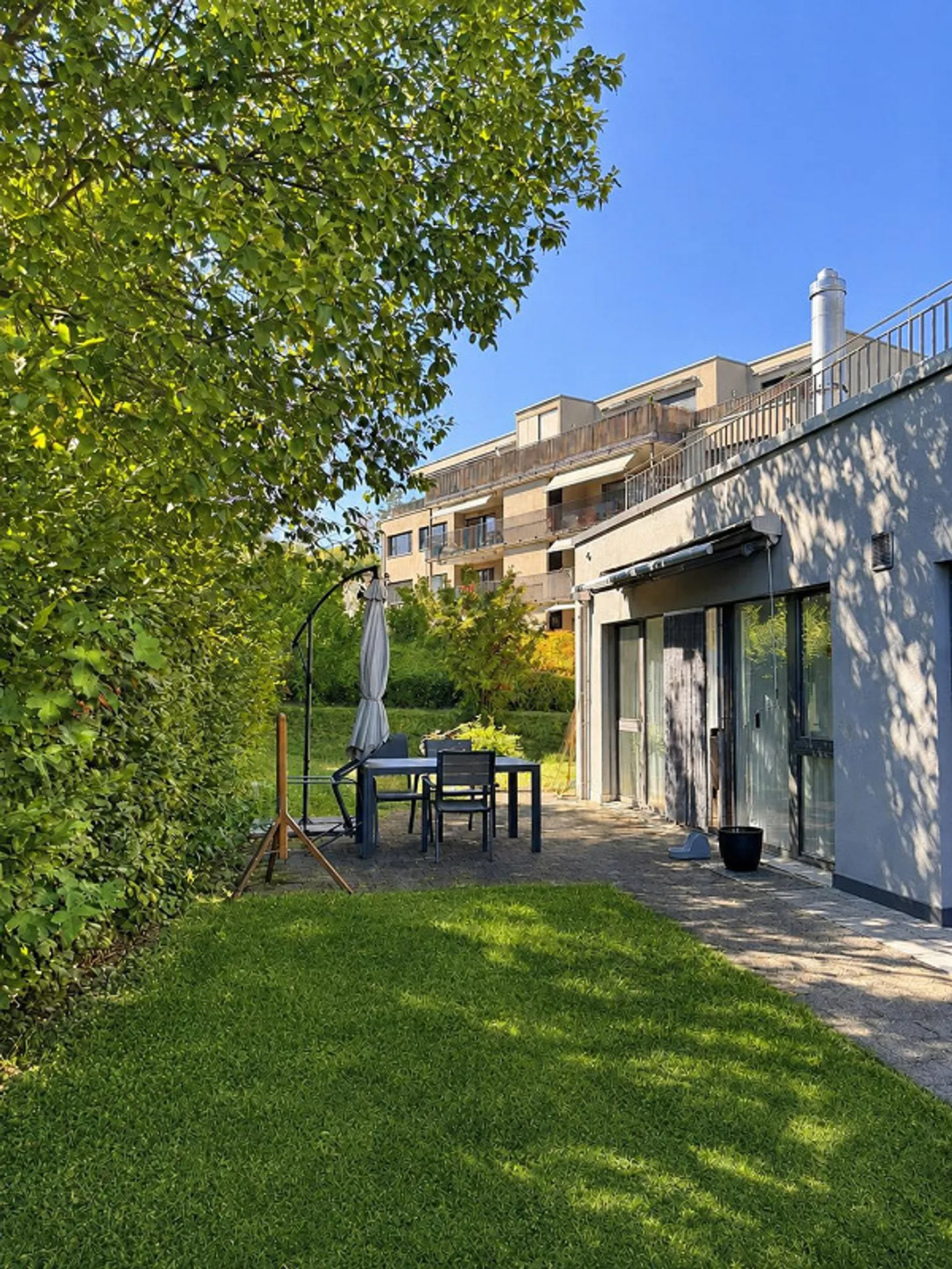 Grosszügige Gartenwohnung im Zentrum von Bütschwil - Foto 9 di 10
