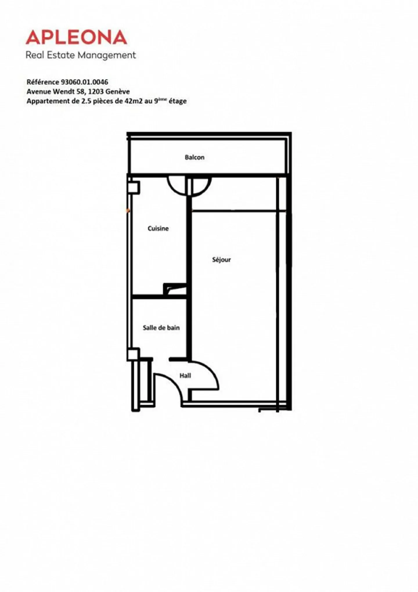 Beautiful 2.5-room apartment in the Servette district - Photo 8 of 8
