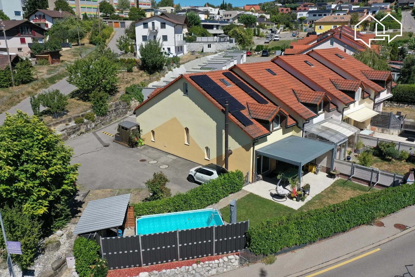 Villa contiguë de 5.5pces en extremité  - Foto 11 di 13